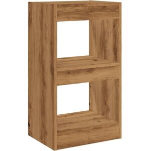 vidaXL Book Cabinet/Room Divider Artisan Oak - Book Cabinet, Room Divider, Artisan Oak vidaXL Book Cabinet/Room Divider Artisan Oak - Book Cabinet, Room Divider, Artisan Oak