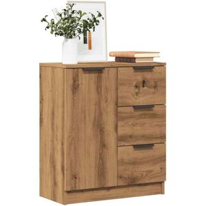 vidaXL Sideboard Artisan Oak - Stable Durable Storage - Sideboard vidaXL Sideboard Artisan Oak - Stable Durable Storage - Sideboard