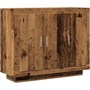 vidaXL Buffet en Bois Ancien - 92x35x75 cm - Rangement Salon - Publicité vidaXL Buffet en Bois Ancien - 92x35x75 cm - Rangement Salon - Publicité