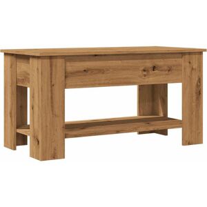 Table de salon artisan en chêne 101x49x52 cm vidaXL - Table de salon Table de salon artisan en chêne 101x49x52 cm vidaXL - Table de salon
