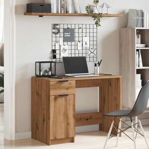 vidaXL Oak Desk 100x50x75cm - Office & Home Table vidaXL Oak Desk 100x50x75cm - Office & Home Table