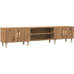 vidaXL Artisan Oak TV Cabinet - 180x31.5x40 cm - Engineered Wood vidaXL Artisan Oak TV Cabinet - 180x31.5x40 cm - Engineered Wood