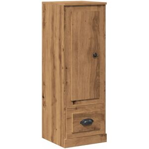 vidaXL Buffet haut en chêne artisanal 36x35,5x103,5 cm Bois composite - Publicité vidaXL Buffet haut en chêne artisanal 36x35,5x103,5 cm Bois composite - Publicité