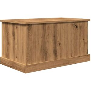 vidaXL Storage Box Artisan Oak 70x40x38 cm - Storage Box vidaXL Storage Box Artisan Oak 70x40x38 cm - Storage Box