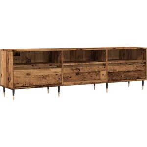 vidaXL 857185 Old Wood TV Cabinet - TV Cabinet vidaXL 857185 Old Wood TV Cabinet - TV Cabinet