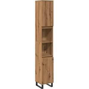 vidaXL Bathroom Cabinet Artisan Oak - Engineered Wood vidaXL Bathroom Cabinet Artisan Oak - Engineered Wood