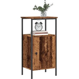 vidaXL Artisan Oak Old Wood Nightstand - Nightstand vidaXL Artisan Oak Old Wood Nightstand - Nightstand