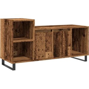 vidaXL Old Wood TV Cabinet - Engineered Wood Storage Furniture vidaXL Old Wood TV Cabinet - Engineered Wood Storage Furniture