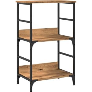 vidaXL Book Cabinet Artisan Oak - Book Storage Furniture vidaXL Book Cabinet Artisan Oak - Book Storage Furniture