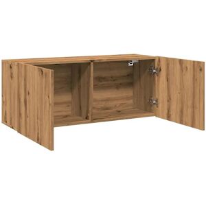 vidaXL Wall-mounted TV Oak Cabinet - TV Cabinet vidaXL Wall-mounted TV Oak Cabinet - TV Cabinet