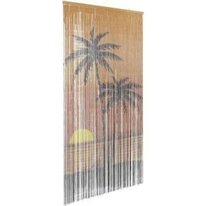vidaXL Insect Door Curtain Palm Tree Print - Insect Door Curtain vidaXL Insect Door Curtain Palm Tree Print - Insect Door Curtain