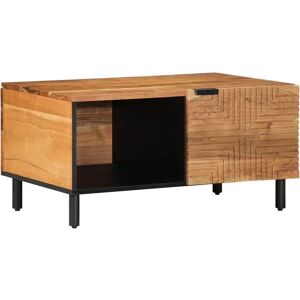 vidaXL Acacia Wood Coffee Table - 80x50x40 cm vidaXL Acacia Wood Coffee Table - 80x50x40 cm