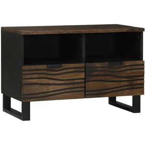 Vidaxl Mango Wood TV Stand with Drawers - TV Cabinet Vidaxl Mango Wood TV Stand with Drawers - TV Cabinet