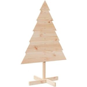 vidaXL Wooden Christmas Tree 110cm - Christmas Tree Decor vidaXL Wooden Christmas Tree 110cm - Christmas Tree Decor