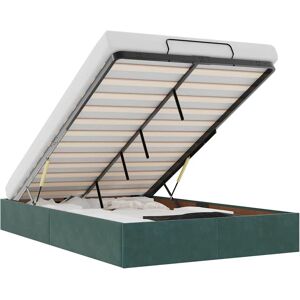 Structure de lit ottoman vidaXL 3310952 - Rangement - Sans matelas - Publicité Structure de lit ottoman vidaXL 3310952 - Rangement - Sans matelas - Publicité