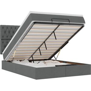 vidaXL Ottoman-seng med madras - Opbevaringsplads & Komfort vidaXL Ottoman-seng med madras - Opbevaringsplads & Komfort