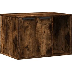 vidaXL Cutie ascuns pentru litiera de pisică de fag 60x40x40 cm vidaXL Cutie ascuns pentru litiera de pisică de fag 60x40x40 cm