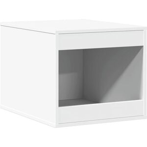 vidaXL Cat Litter Box Enclosure Engineered Wood - White vidaXL Cat Litter Box Enclosure Engineered Wood - White