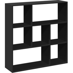 vidaXL 858049 Schwarzes Raumteiler-Bücherregal - Bücherregal, Stauraum, Wohnzimmermöbel vidaXL 858049 Schwarzes Raumteiler-Bücherregal - Bücherregal, Stauraum, Wohnzimmermöbel
