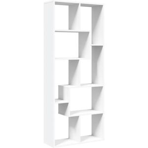 vidaXL White Room Divider Bookcase - Room Divider Bookcase vidaXL White Room Divider Bookcase - Room Divider Bookcase