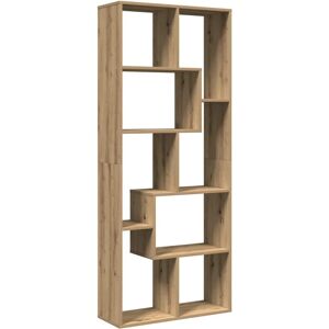 vidaXL Artisan Oak Room Divider Bookcase - Room Divider Bookcase vidaXL Artisan Oak Room Divider Bookcase - Room Divider Bookcase