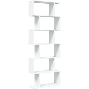 vidaXL 858084 Étagère blanche 6 niveaux - Séparateur de pièce - Mobilier salon - Publicité vidaXL 858084 Étagère blanche 6 niveaux - Séparateur de pièce - Mobilier salon - Publicité