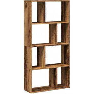 vidaXL Bois Vieilli 60x20x120 cm Étagère - Meuble de Rangement vidaXL Bois Vieilli 60x20x120 cm Étagère - Meuble de Rangement