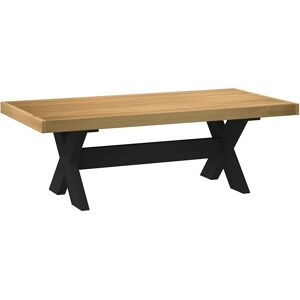 vidaXL NOAIN Table basse en pin massif avec pieds en X - Table basse - Publicité vidaXL NOAIN Table basse en pin massif avec pieds en X - Table basse - Publicité