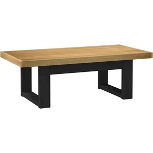 Table basse en pin avec pieds en U vidaXL - Table de salon - Publicité Table basse en pin avec pieds en U vidaXL - Table de salon - Publicité