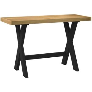 vidaXL Desk NOAIN X-Shaped Legs 120x50x75 cm Solid Wood Pine - Desk vidaXL Desk NOAIN X-Shaped Legs 120x50x75 cm Solid Wood Pine - Desk