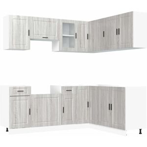 vidaXL 3314967 keukenkast grijs sonoma - Opbergkast keuken vidaXL 3314967 keukenkast grijs sonoma - Opbergkast keuken