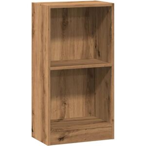 vidaXL Oak Bookcase 40x24x76 cm - Living Room Storage vidaXL Oak Bookcase 40x24x76 cm - Living Room Storage