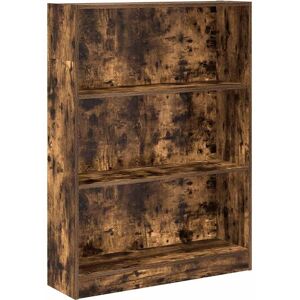 vidaXL Räuchereiche Bücherregal - 80x24x109 cm - Stauraum vidaXL Räuchereiche Bücherregal - 80x24x109 cm - Stauraum