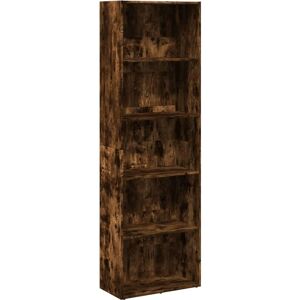 vidaXL Bookcase Smoked Oak 60x30x189 cm - Bookcase vidaXL Bookcase Smoked Oak 60x30x189 cm - Bookcase