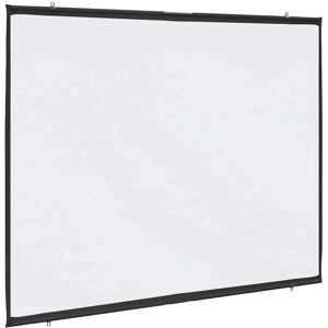 vidaXL 84'' Projection Screen White 4:3 Wall Mount vidaXL 84'' Projection Screen White 4:3 Wall Mount
