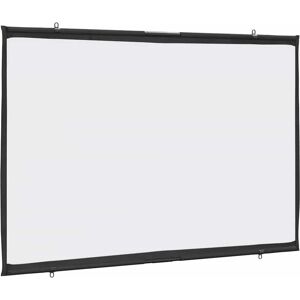vidaXL 72'' Projection Screen Wall-Hanging Home Theater Presentation - Projection Screen vidaXL 72'' Projection Screen Wall-Hanging Home Theater Presentation - Projection Screen