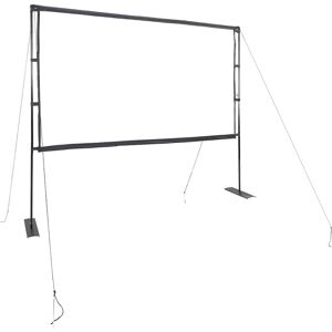 vidaXL 120'' Projection Screen with Stands - Home Theater vidaXL 120'' Projection Screen with Stands - Home Theater