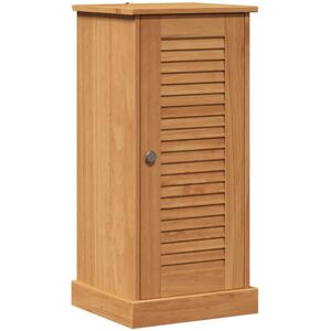 vidaXL Bathroom Cabinet VIGO - 37x34x80 cm, Solid Pine, Honey Brown vidaXL Bathroom Cabinet VIGO - 37x34x80 cm, Solid Pine, Honey Brown