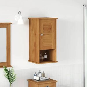 vidaXL Wall-mounted Bathroom Cabinet - Honey Brown - Bathroom Cabinet vidaXL Wall-mounted Bathroom Cabinet - Honey Brown - Bathroom Cabinet