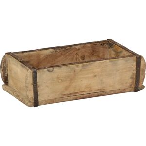 vidaXL Wooden Storage Boxes Set of 4 - Rustic Natural Wood Beige vidaXL Wooden Storage Boxes Set of 4 - Rustic Natural Wood Beige