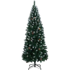 Sapin de Noël artificiel vidaXL - 210 cm, 300 LEDs, Vert, Avec Lumières Sapin de Noël artificiel vidaXL - 210 cm, 300 LEDs, Vert, Avec Lumières