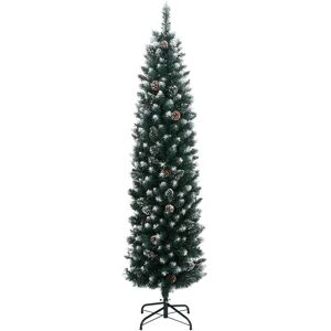 vidaXL Slim Christmas Tree 300 LEDs 240 cm vidaXL Slim Christmas Tree 300 LEDs 240 cm