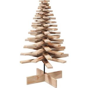 vidaXL Holz-Weihnachtsbaum 100 cm Rustik Dekoration Massives Kiefernholz vidaXL Holz-Weihnachtsbaum 100 cm Rustik Dekoration Massives Kiefernholz