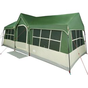Tenda de acampamento impermeável vidaXL 622x295x238 cm - Para 12 pessoas Tenda de acampamento impermeável vidaXL 622x295x238 cm - Para 12 pessoas