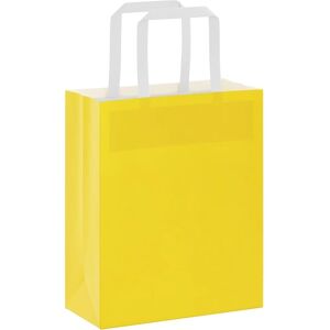 vidaXL Yellow Kraft Paper Bags 250 pcs - Paper Bags vidaXL Yellow Kraft Paper Bags 250 pcs - Paper Bags