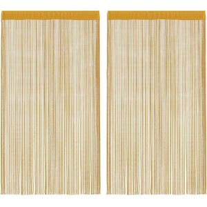 vidaXL 2x String Curtains Room Divider Background 140 cm - String Curtains vidaXL 2x String Curtains Room Divider Background 140 cm - String Curtains