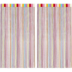 vidaXL 2x String Curtains Room Divider Background - String Curtains vidaXL 2x String Curtains Room Divider Background - String Curtains