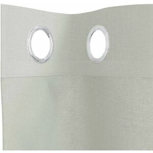vidaXL Voile Curtains with Ösen 2 pcs - Light Gray - Voile Curtains vidaXL Voile Curtains with Ösen 2 pcs - Light Gray - Voile Curtains