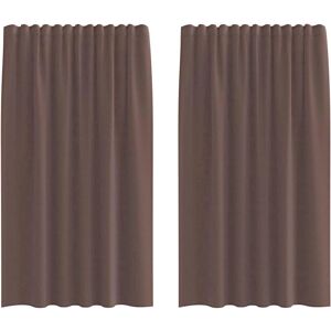 vidaXL Voile Curtains - mit Laschenoberteil - Semi-transparent design for light and air flow - Voile Curtains vidaXL Voile Curtains - mit Laschenoberteil - Semi-transparent design for light and air flow - Voile Curtains