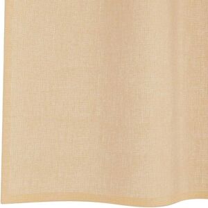vidaXL Sand Voile Curtains with Loops 2 pcs - Curtains vidaXL Sand Voile Curtains with Loops 2 pcs - Curtains